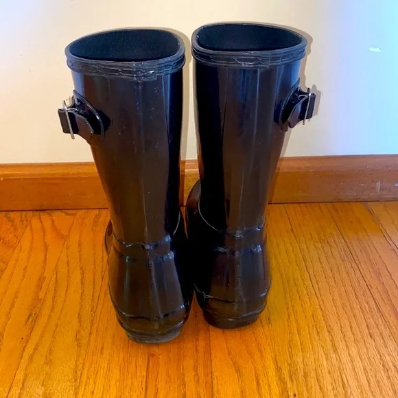 HUNTER ORIGINAL SHORT RAINBOOTS - Picture 4 of 8